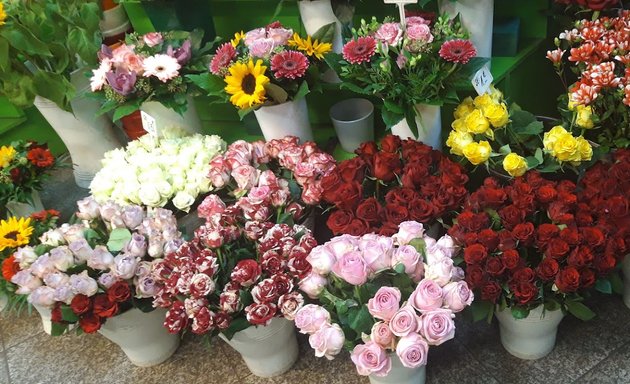 Foto von Blumenladen im S-Bahnhof Tempelhof