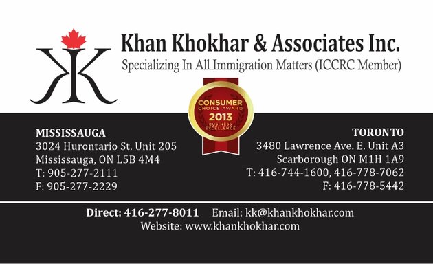Photo of Khan Khokhar & Associates Inc.