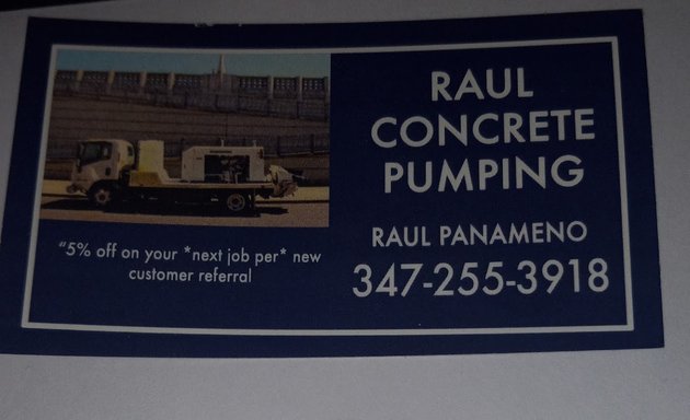 Photo of Raul Concrete Pumping