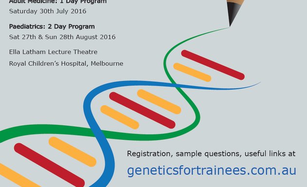 Photo of Genetics For Trainees