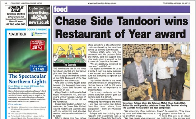 Photo of Chaseside Indian Restaurant