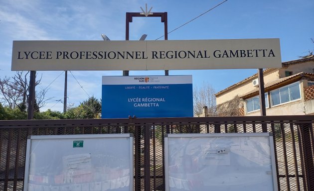 Photo de Lycée Professionnel Régional Gambetta