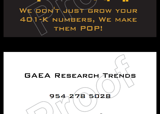 Photo of GAEA Research Trends