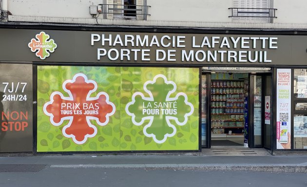 Photo de Pharmacie Lafayette de la Porte de Montreuil 24H/24