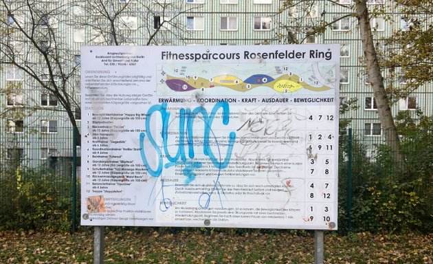 Foto von Fitnessparcours Rosenfelder Ring