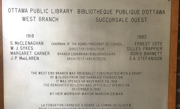 Photo of Ottawa Public Library - Rosemount