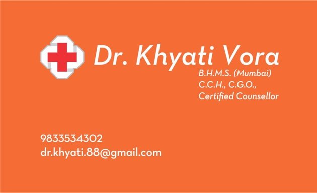Photo of Dr.Khyati Vora (homeopathic consultant)