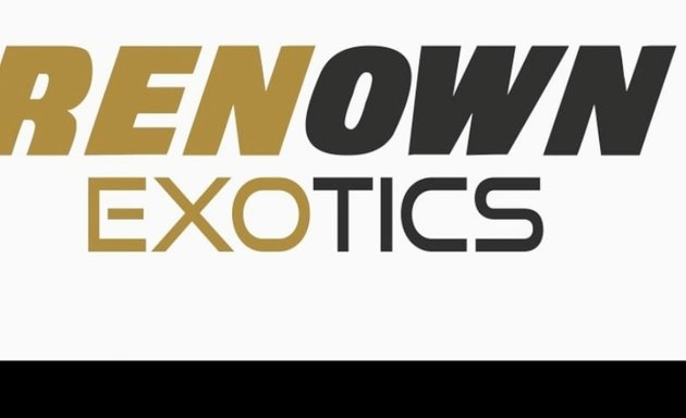 Photo of Renown Exotics