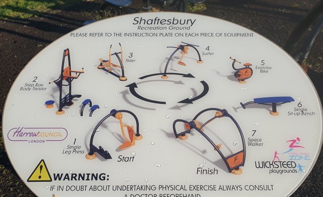 Photo of Shaftesbury Recreation Ground Outdoor Gym