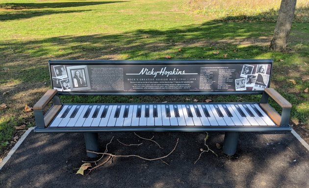 Photo of Nicky Hopkins Memorial Bench