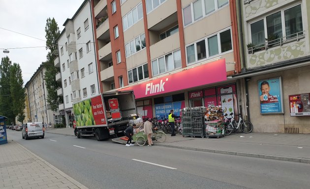 Foto von Flink Lebensmittel Lieferservice - München, Schwabing Nord