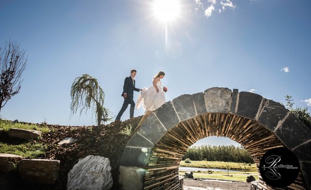 Photo of Reflection- Edmonton Wedding Photographer