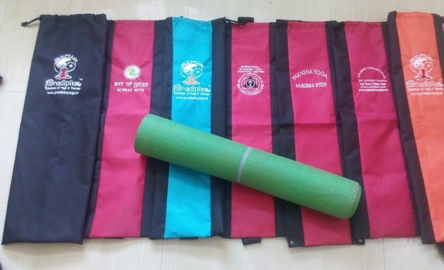 Photo of yoga products