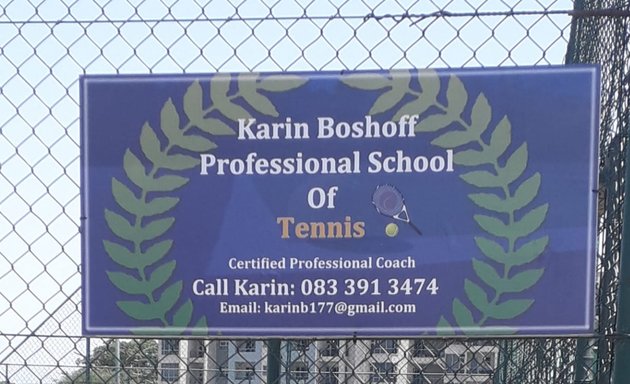 Photo of Karin Boshoff Professional School of Tennis