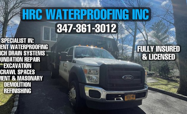 Photo of HRC Waterproofing Inc. NYC & Long Island