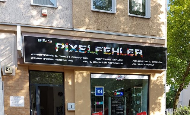 Foto von B&S Pixelfehler