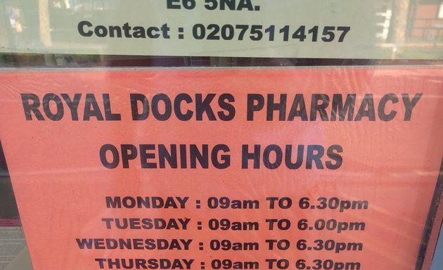 Photo of Royal Docks pharmacy