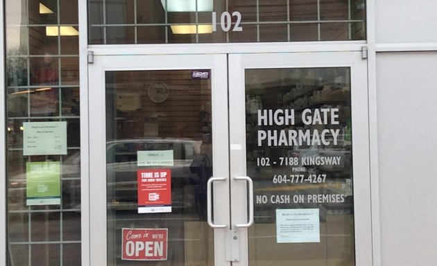 Photo of High Gate Pharmacy Ltd