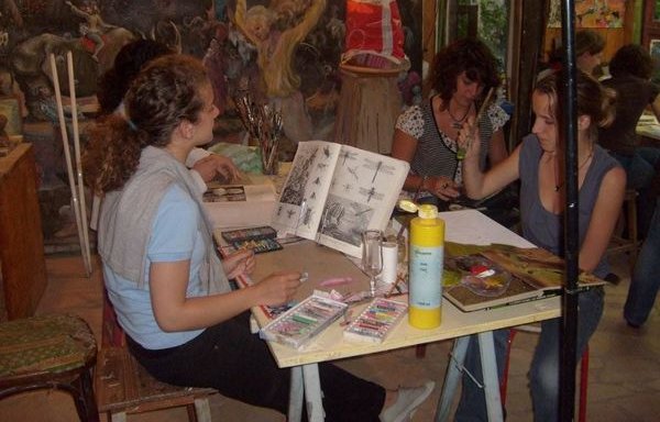 Photo de L Atelier Du Jardin, Cours de dessin et peinture Bordeaux