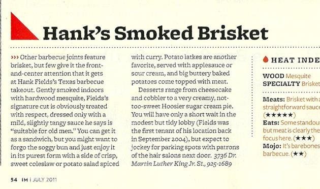 Photo of Hank's Smoked Briskets