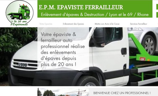 Photo de EPM Epaviste - Enlevement d’Epaves a Lyon