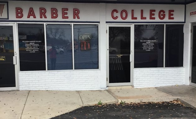 Photo of Williams Barber College