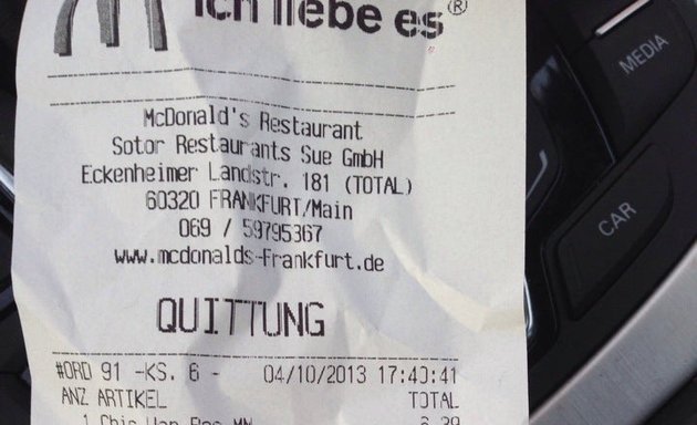 Foto von McDonald's