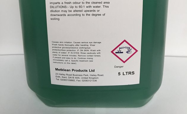 Photo of Metklean Products Ltd