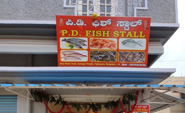 Photo of P. D. Fish Stall