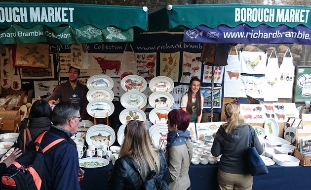 Photo of Richard Bramble at Borough Market