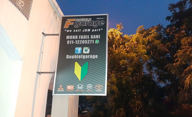 Photo of double f garage