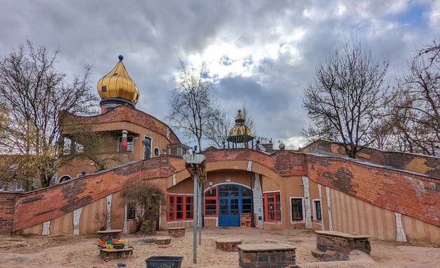 Foto von Hundertwasser-Kindergarten