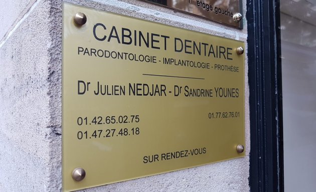 Photo de Dr Julien Nedjar