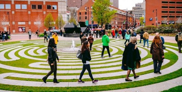 Photo of new american gardens /// Rose Kennedy Greenway