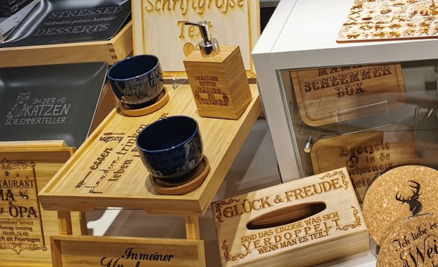 Foto von Express Gravur Salzburg Geschenke Laser gravieren