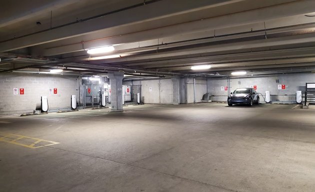 Photo of Tesla Supercharger