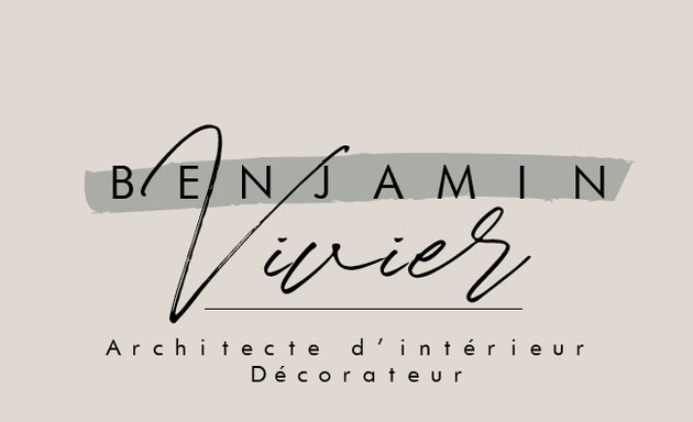 Photo de Benjamin VIVIER Architecte d'intérieur