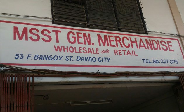 Photo of Msst Gen. Merchandise