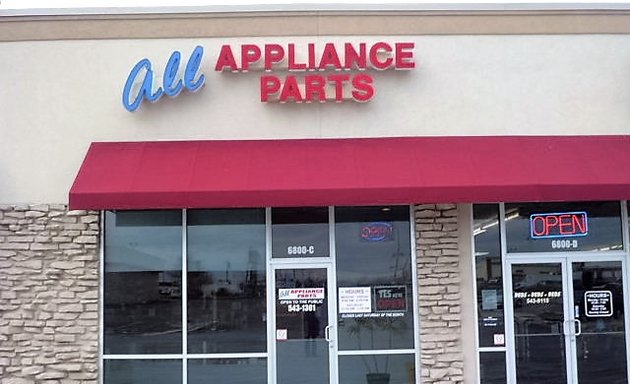 Photo of All Appliance Parts inc.