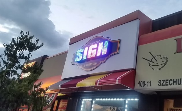 Photo of Five Star Sign