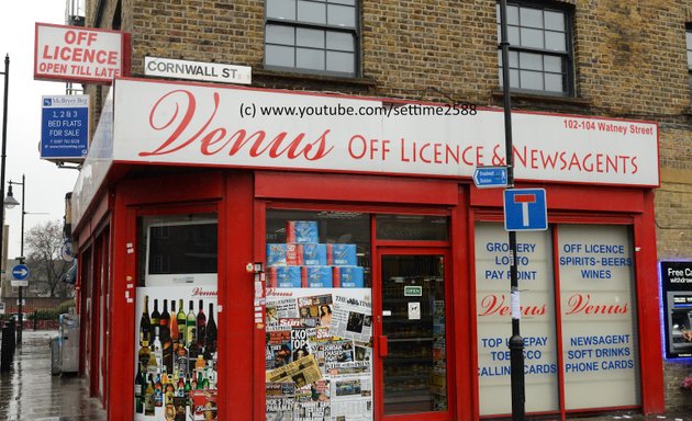 Photo of Venus Off Licence & Newsagents