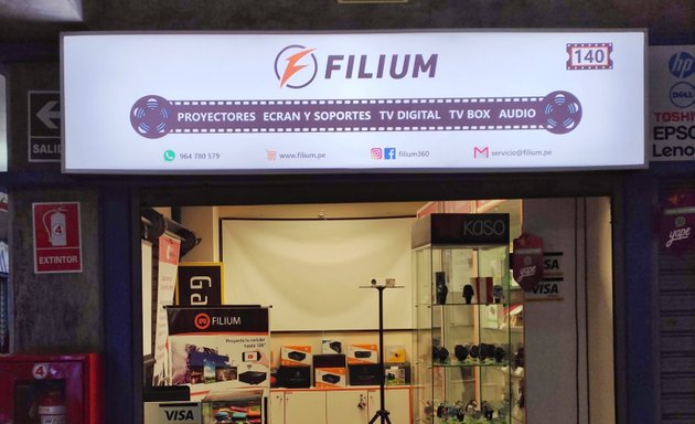 Foto de Filium Tienda de proyectores multimedia