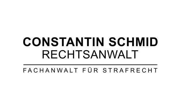 Foto von Rechtsanwalt Constantin Schmid