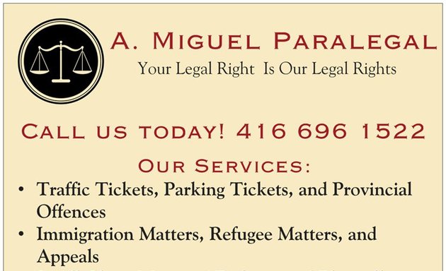 Photo of A. Miguel Paralegal