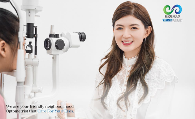 Photo of Vision Infinity Optometrist | Ortho K | Lazy Eye Treatment in Penang | 槟城近视治疗 | 角膜塑型术 | 懒惰眼治疗