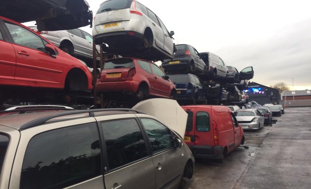 Photo of scrap cars vans and 4x4 Liverpool