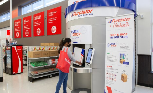 Photo of Purolator Quick Stop Kiosk