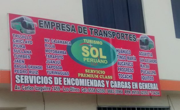 Foto de Transportes Sol del Huallaga