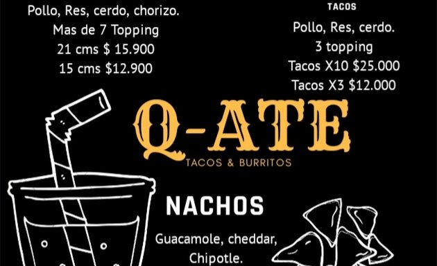 Foto de El Q-ATE tacos & burritos