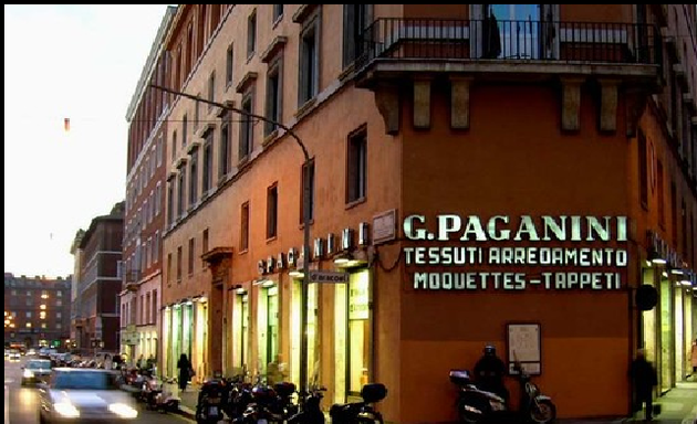 foto sim Paganini Tessuti Roma